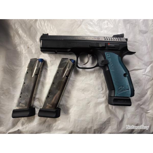 CZ shadow 2 blue cal9x19