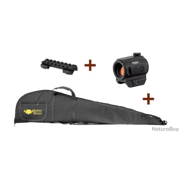 Pack pour express FABARM Asper point rouge MS30 avec embase et fourreau