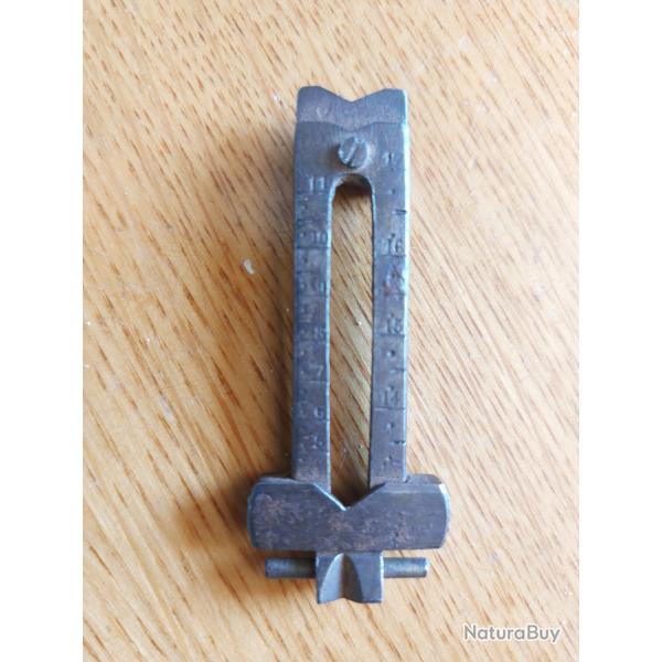 Planchette de hausse
