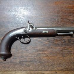 Pistolet d'officier a percussion type 1833