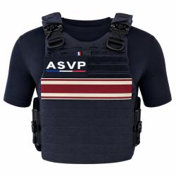Gilet Pare Balle Couteau ASVP NIJ IIIA Quick Release 50 Joules