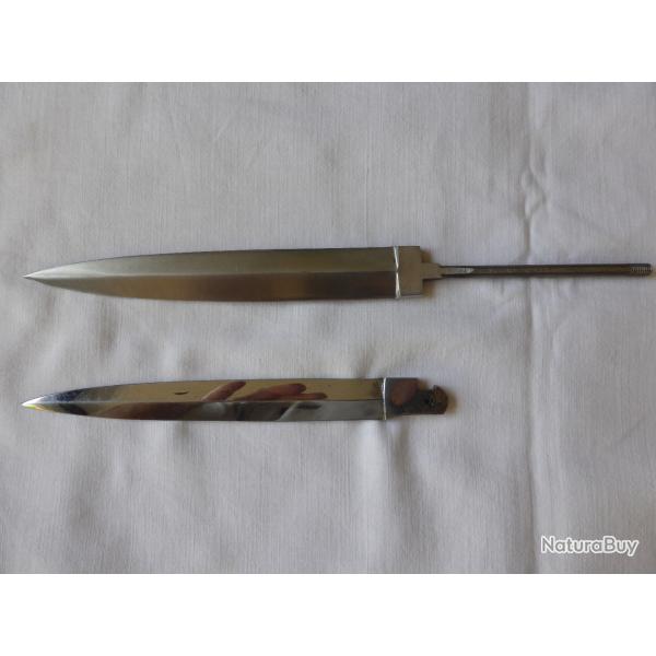 Lot de 2 lames de couteaux pour restauration