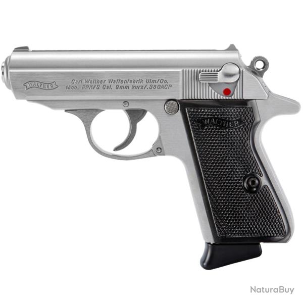 PIST PPK/S STAINLESS .380 ACP - WALTHER