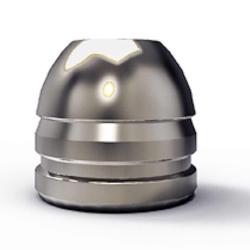 Moule LEE &agrave; deux cavit&eacute;s 452-160-RF pour fondre des balles de cal. .452
