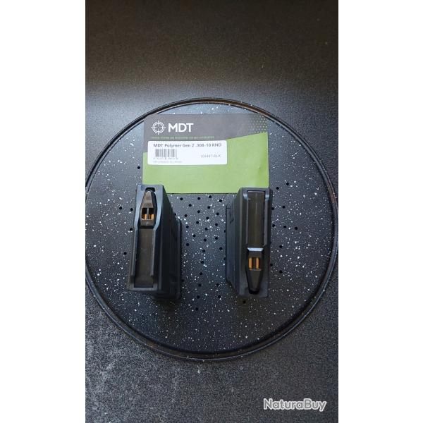Vend deux chargeur MDT polym�re Gen 2 - 10 coups AICS