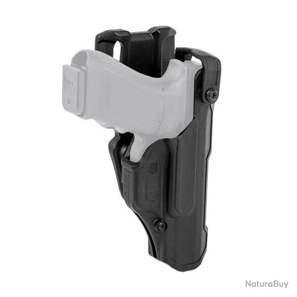 Holster Blackhawk T-Series LD3 Duty Noir Glock 17 / 19 / 22 / 23 / 31 / 32 / 45 / 47 Gaucher