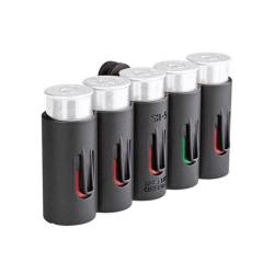 Porte-cartouches rigide calibre 12 FAB Defense SH-5 (5 cartouches) &agrave; fixation Picatinny Noir
