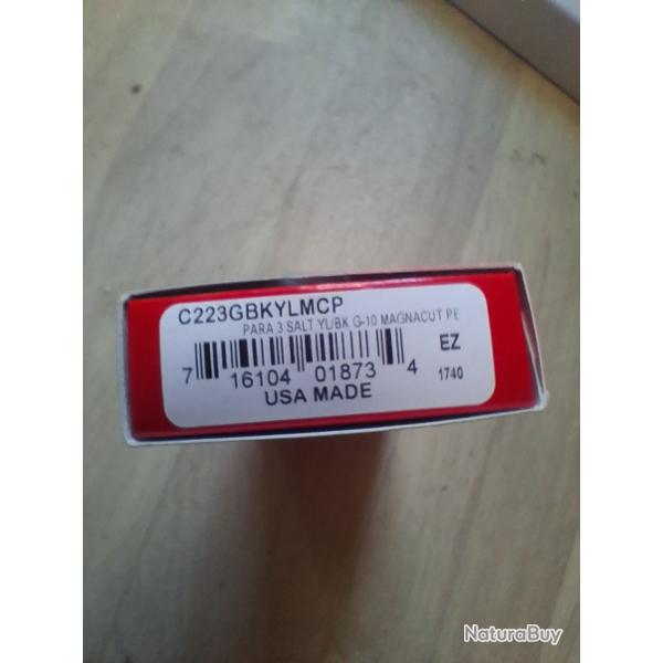 Spyderco c223gbkylmcp para3 magnacut
