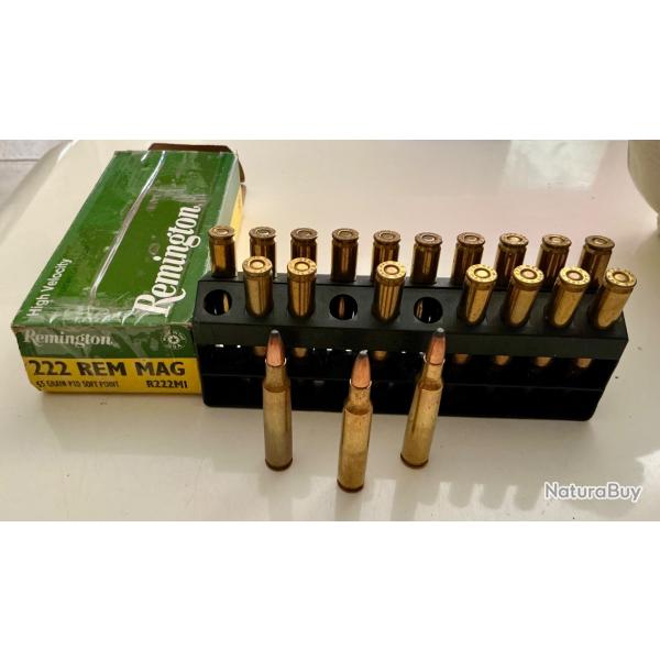 Munition 222 rem mag