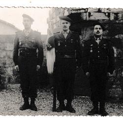 PHOTO DE SOLDATS DU 43 &deg; REGIMENT INFANTERIE  / 6 &deg; COMPAGNIE EN 1961 ---GUERRE L'ALGERIE