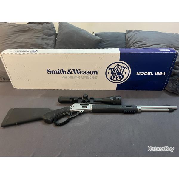 Smith & Wesson 1854 44 Magnum + Lunette Discovery VT-R 6-24X42AOAC Etat Neuf