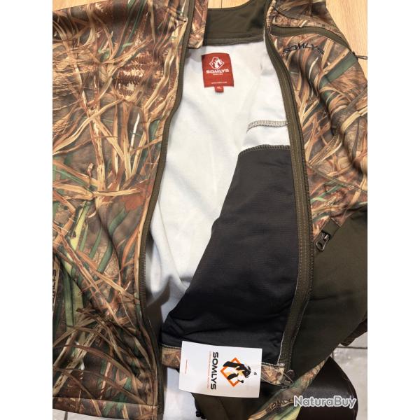Veste camouflage somlys XL