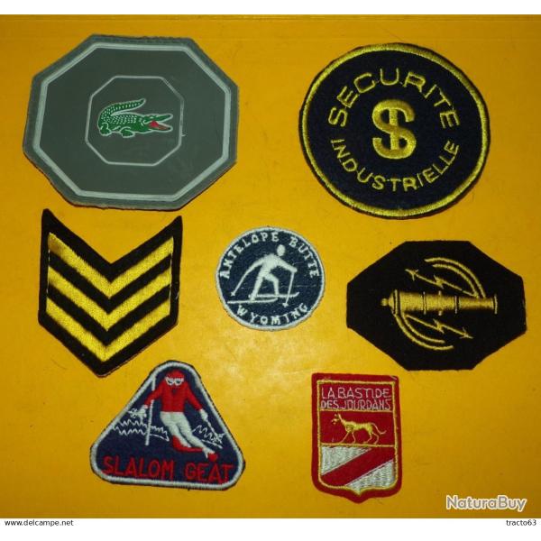 LOT DE DIFFERENT TISSU� FRANCAIS ET AMERICAIN ET SPORTIF, ETAT VOIR PHOTOS.