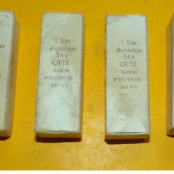 LOT DE LAMPES TUBES RADIO MILITAIRE , REFERENCE 3A4 CIFTE&nbsp;,NOS AND NIB TUBES , RADIOAMATEUR ,&nbsp; NEUF&nbsp;