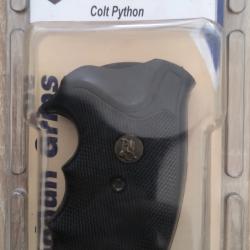 Grip crosse Colt Python noir PACHMAYR