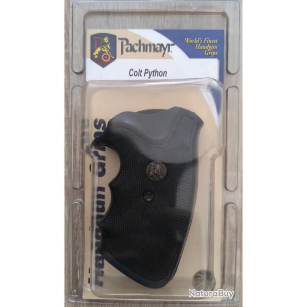 Grip crosse Colt Python noir PACHMAYR