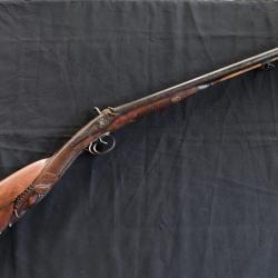 Fusil percussion artisan fran&ccedil;ais calibre 20