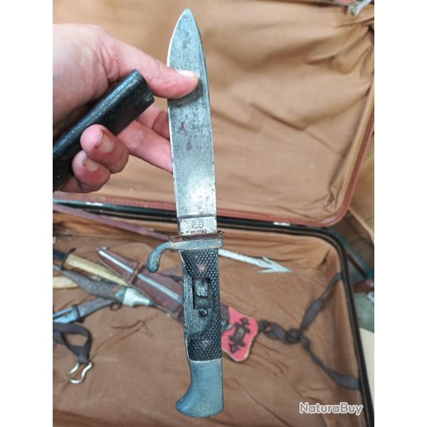 vauthentique ba�onnette allemande KS98 (Kurzes Seitengewehr 98) de la Premi�re Guerre mondiale