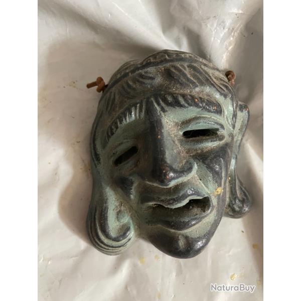 Masques Mayas terre cuite