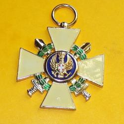 MEDAILLE K&Ouml;NIG VICTOR EMANUEL III VON ITALIEN&nbsp; EN REPRODUCTION NUMEROTEE DE FABRICATION ALLEMANDE AV