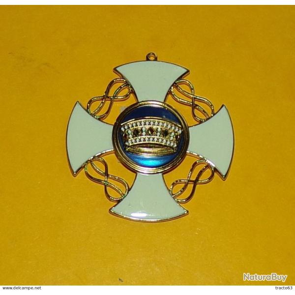 MEDAILLE K�NIG VIKTOR EMANUEL II. VON ITALIEN��EN REPRODUCTION NUMEROTEE DE FABRICATION ALLEMANDE AV