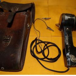 P.T.T COMBINE D'ESSAIS N&deg; 292-60 , MARCHE DU 14 MAI 1956 AVEC SON ETUI EN CUIR D'ORIGINE , FABRICATI