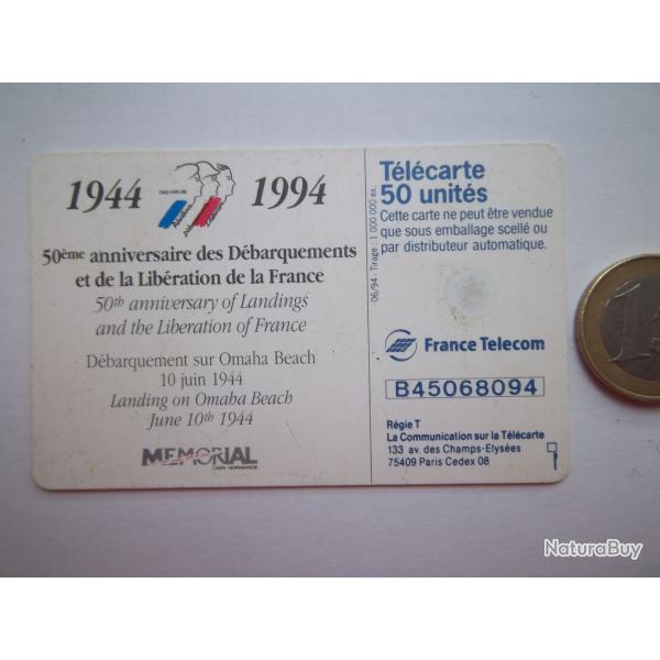 Omaha beach 1944 souvenir 50 �me anniversaire d�barquement