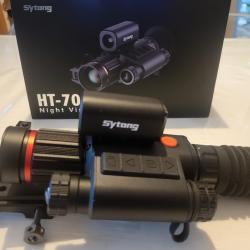 SYTONG HT-70LRF - Lunette Vision Nocturne avec T&eacute;l&eacute;m&egrave;tre Laser + Balistique Int&eacute;gr&eacute;e