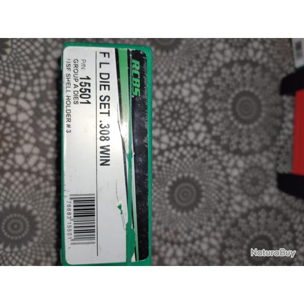 Jeu d'outils 308 Winchester RCBS