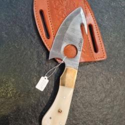 Lot couteaux Damas Corse artisanaux neufs