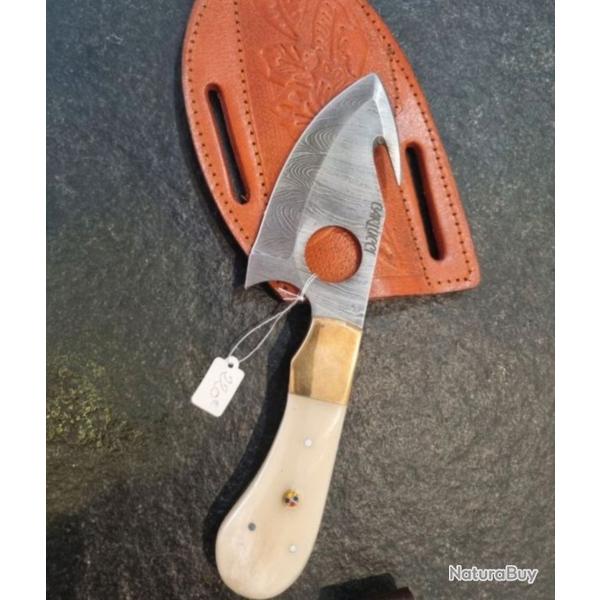 Lot couteaux Damas Corse artisanaux neufs