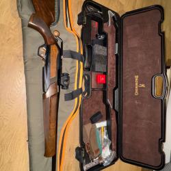 Carabine browning maral lin&eacute;aire cal .30-06 canon filet&eacute; + aimpoint micro h2