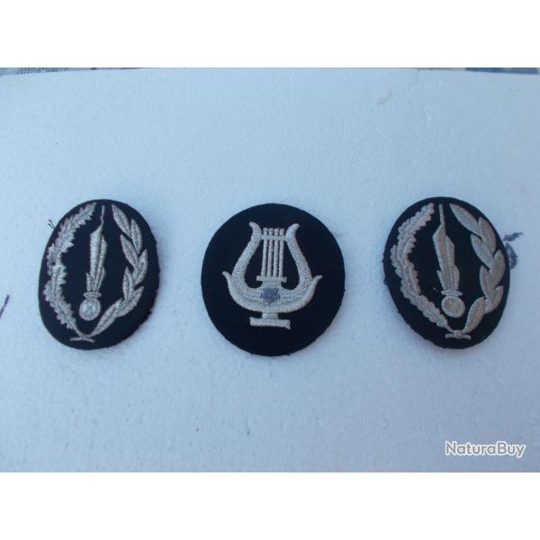 lot insignes casquette police, � l'unit�,etat neuf