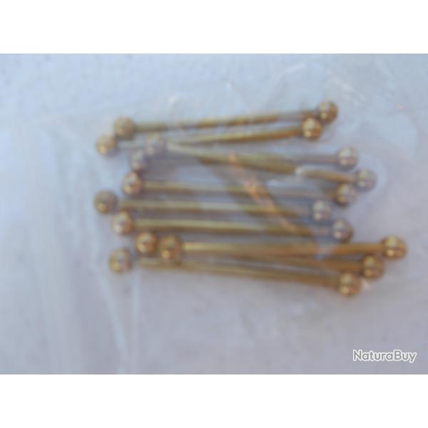 lot  10 barrettes � boules,neuves