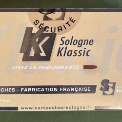Cartouches 356 Win neuves Sologne Klassic 200gr rightarrow