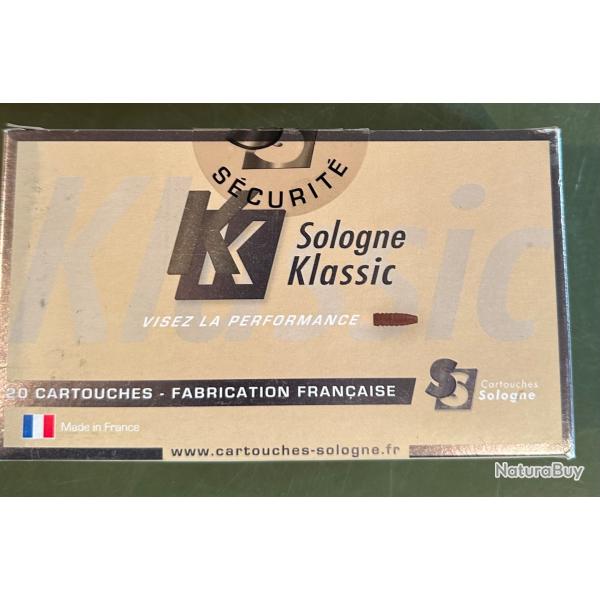 Cartouches 356 Win neuves Sologne Klassic 200gr rightarrow