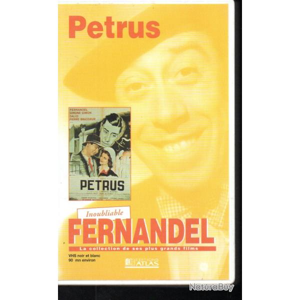 p�trus   fernandel com�die  vhs �ditions atlas