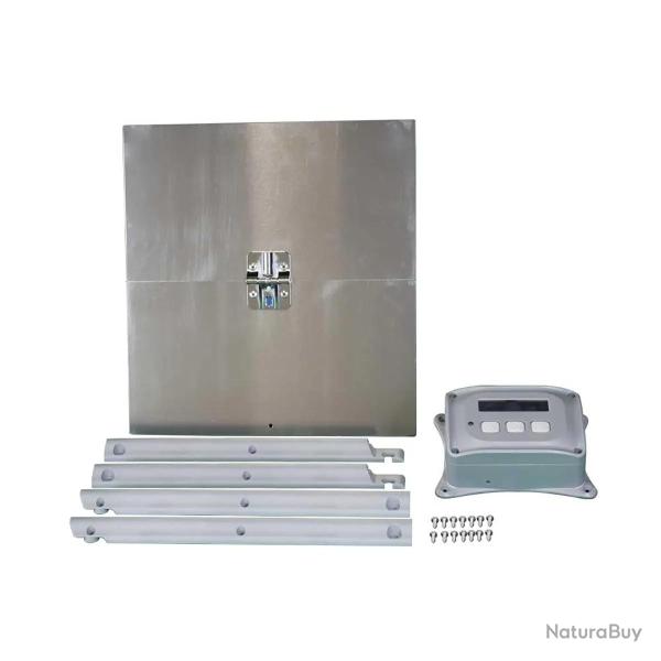 Kit Portier Breedsafe pro +1 trappe poules + 4 piles avec programmation et/ou sonde lumineuse