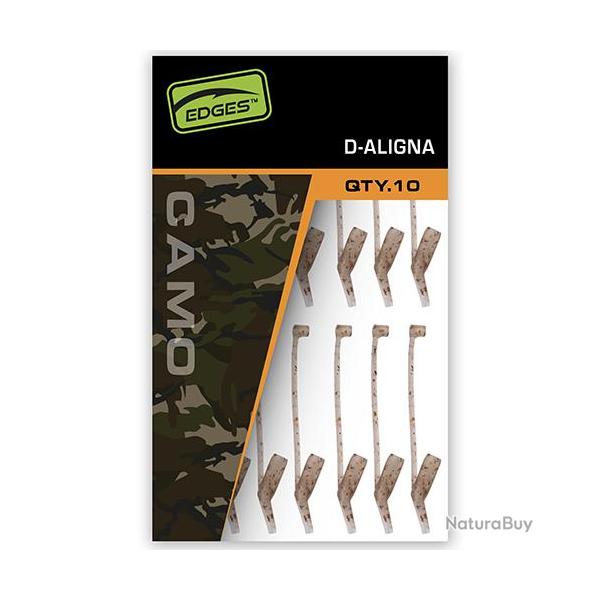 Adaptateur Fox Edges Camo D-Aligna (par 10)