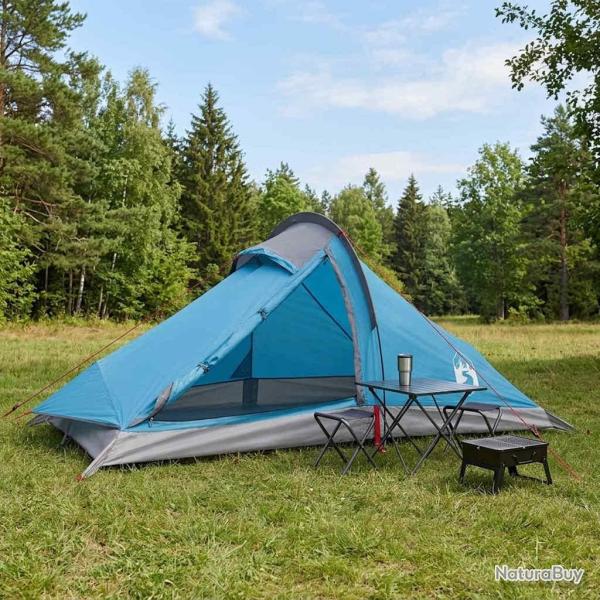 Tente de randonn�e Bleu 4 personnes