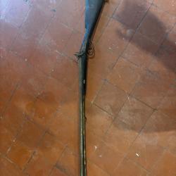 Fusil a poudre noir