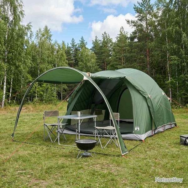 Tente tunnel Vert 370 x 275 x 210 cm Polyester et Acier