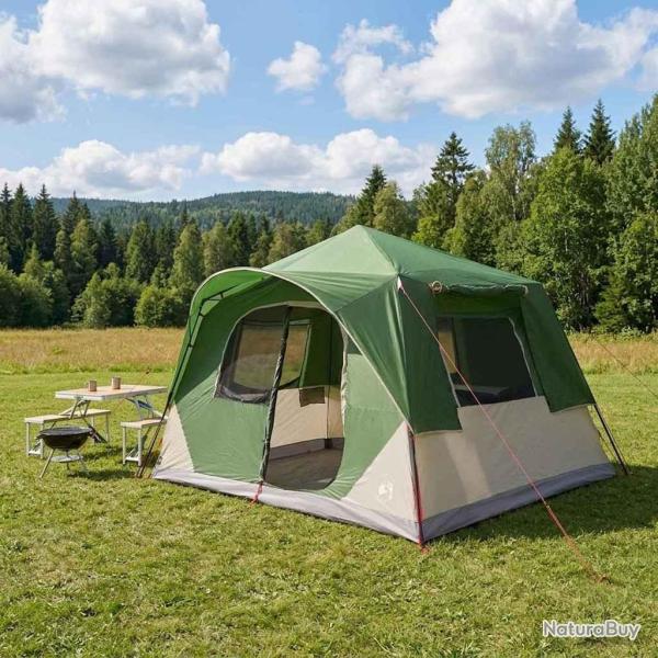Tente Instantan�e Vert 365 x 380 x 200 cm Polyester et Acier