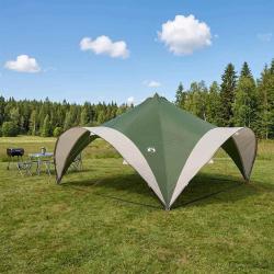 Tente de f&ecirc;te Vert 500 x 500 x 350 cm Polyester et Acier