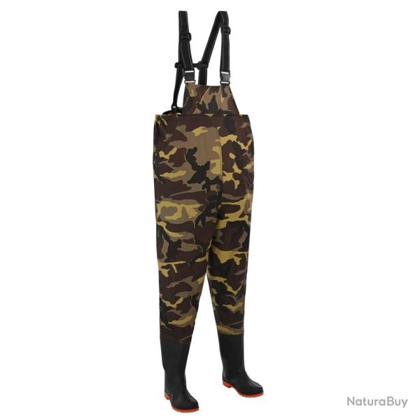 Cuissard avec bottes Polyester enduit de PVC Dimensions 40