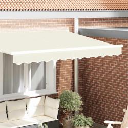 Remplacement de lambrequin Rayure Cr&egrave;me 2,5 m Polyester