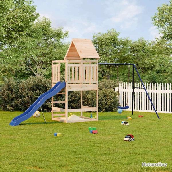 Aire de jeux d'ext�rieur bois de pin massif