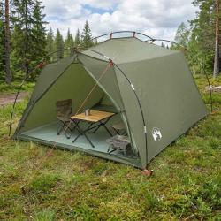 Tente tunnel Vert olive 2 personnes