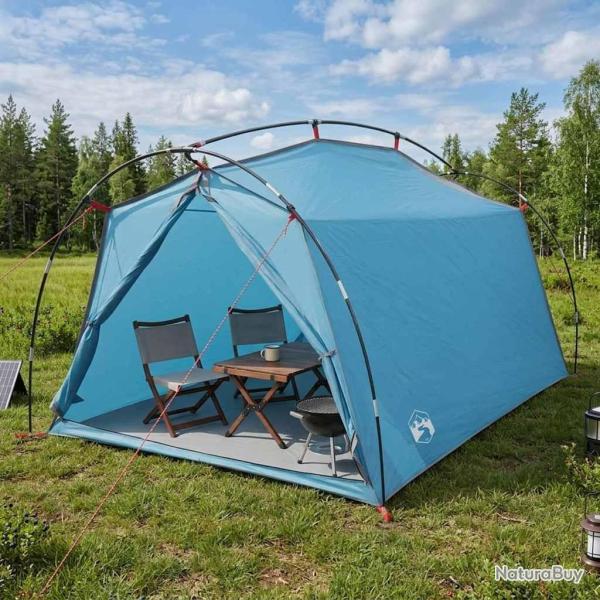 Tente tunnel Bleu 2 personnes Polyester 185T avec rev�tement PU