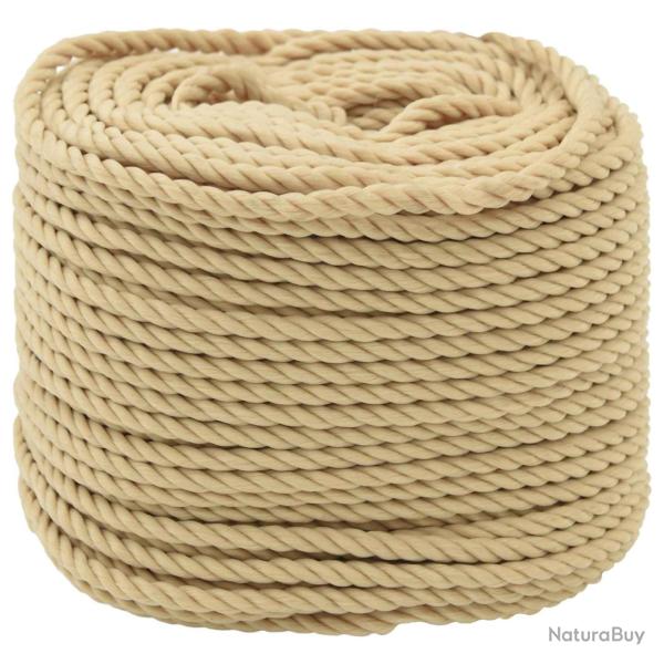 Corde de bateau 25 m 0.6 Naturel PP